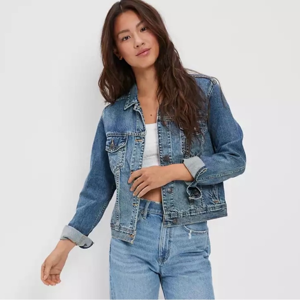 AE Classic Strigid Denim Jacket XS - Picture 3 of 3